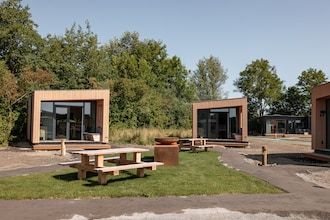 Tiny House bij Noordzeestrand in Kamperland