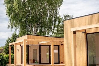 Luxe Lodge aan de Rijn met Uitzicht in Well