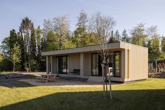 Prachtige lodge met wellness in Zeewolde