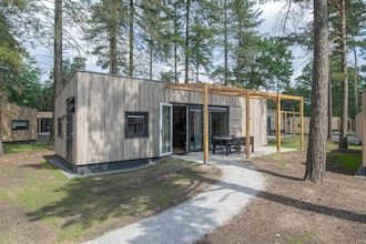 Chalet in Eindhoven bij Bosrijke Natuur in Mierlo
