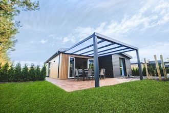 Modern vakantiehuis met sauna in Slagharen
