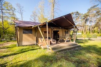 Safaritent in Markelo bij natuurgebied in Markelo