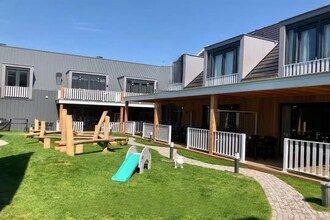 Ruime lodge met veranda in Zoutelande in Zoutelande