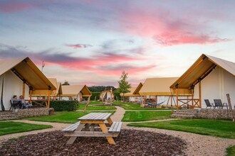 Glampingtent Luxe 6 in Berg En Terblijt