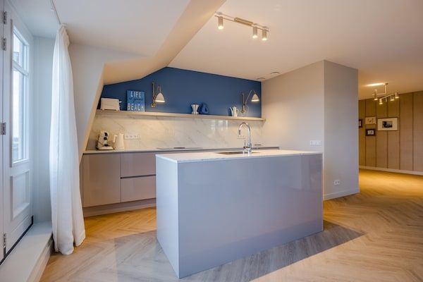Keuken - Appartement in Domburg bij het Strand in Domburg (4)