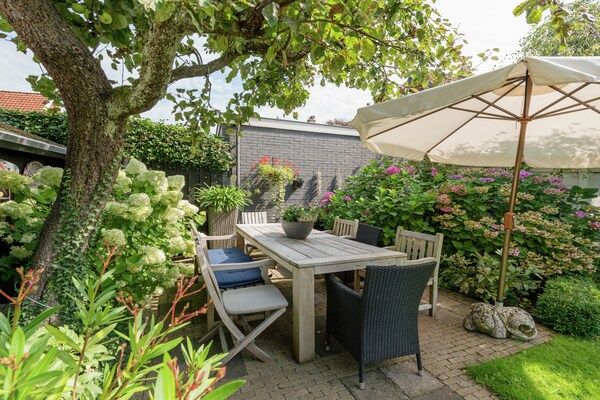 Terras - Appartement in Bergen bij Schoorl Duinen in Bergen (4)