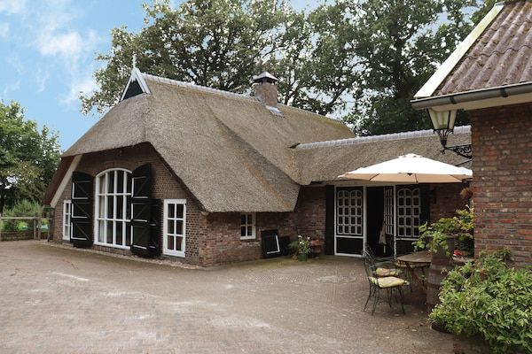 Buitenkant - Villa in Ommen met privévijver in Rheezerveen (5)