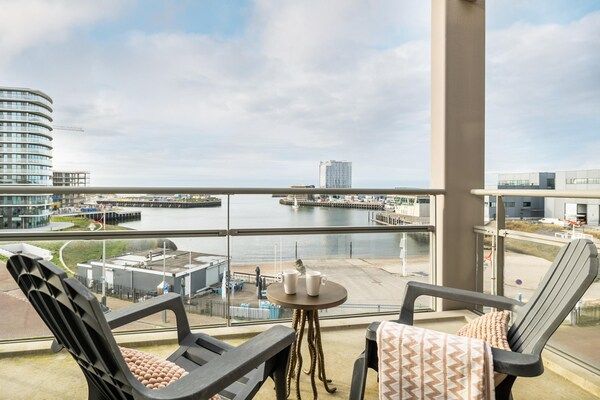 Terras - Luxe appartement, Scheveningen in Scheveningen (5)
