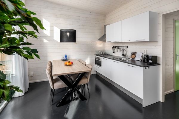 Keuken - Lodge in Schaijk met Tuinterras in Schaijk (3)