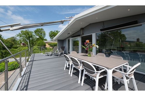 Terras - Vakantiehuis in Kamperland bij Veerse Meer in Kamperland (5)