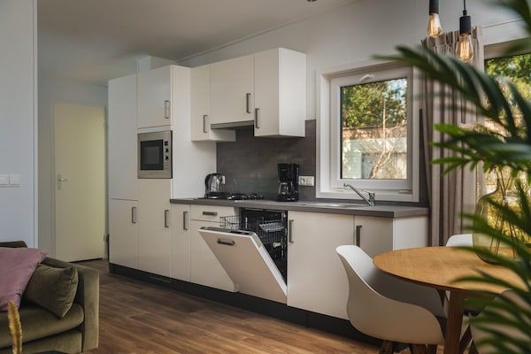 Keuken - Prachtige lodge aan de rivier met panoramisch uitzicht in Zuna (4)