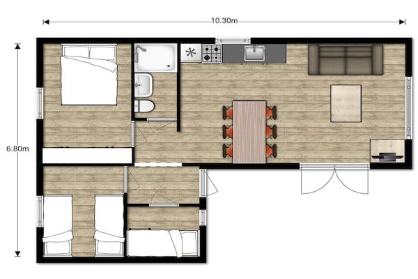 Hart van Zeeland - Chalet 1 t/m 8 in Heinkenszand - Foto 17 van 17