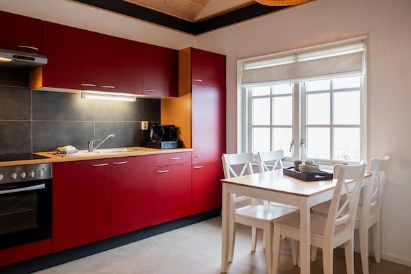 Keuken - Chalet in Friesland bij Alde Feanen in De Veenhoop (3)