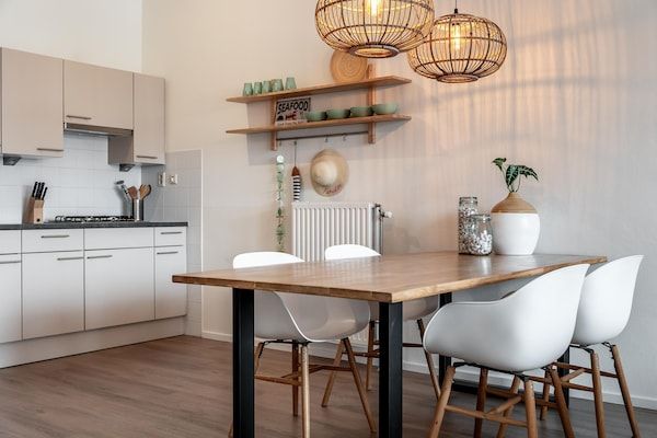 Eetkamer - Schitterend appartement met uitzicht op de haven. in Den Haag (2)