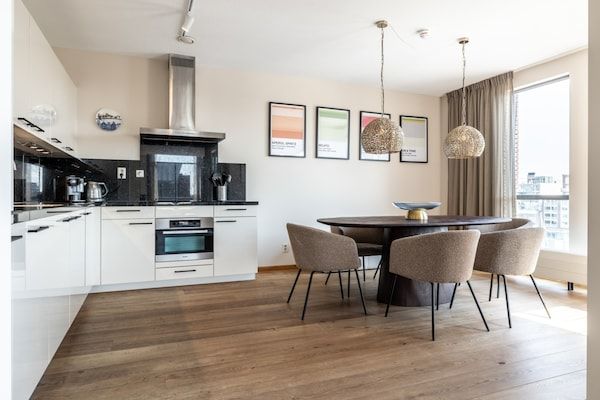 Keuken - Penthouse bij Scheveningen Strand in Den Haag (2)