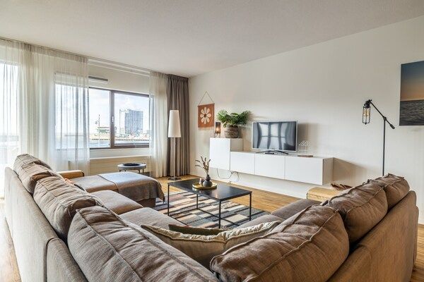 Woonkamer - Appartement in Scheveningen aan de Haven in Den Haag (2)