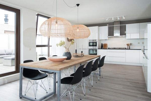 Eetkamer - Appartement in Den Haag bij het strand in Den Haag (2)