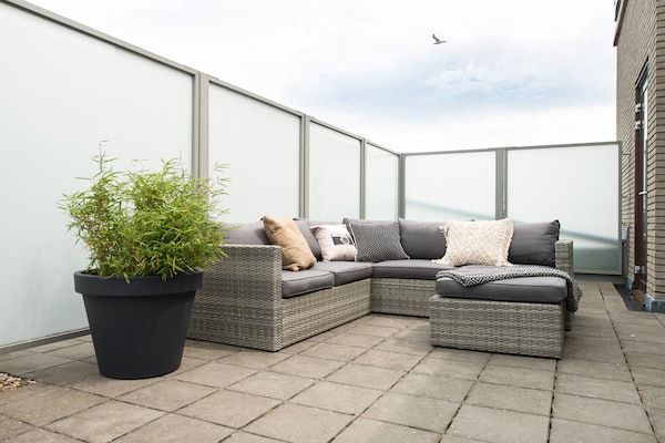 Terras - Appartement in Den Haag bij het strand in Den Haag (3)
