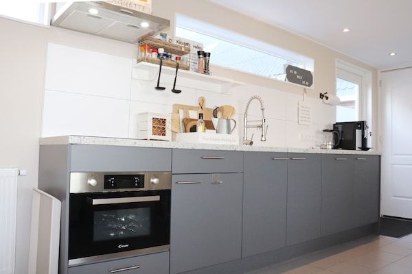 Keuken - Huisje in Paesens bij Waddenzee in Paesens (5)