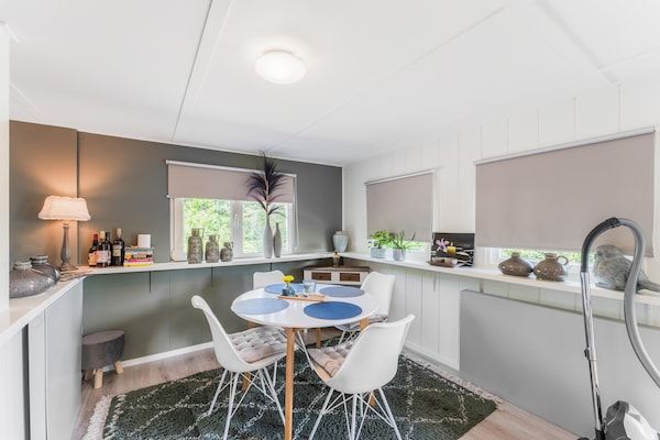 Keuken - Chalet in Reutum bij Almelo Nordhorn Kanaal in Reutum (4)