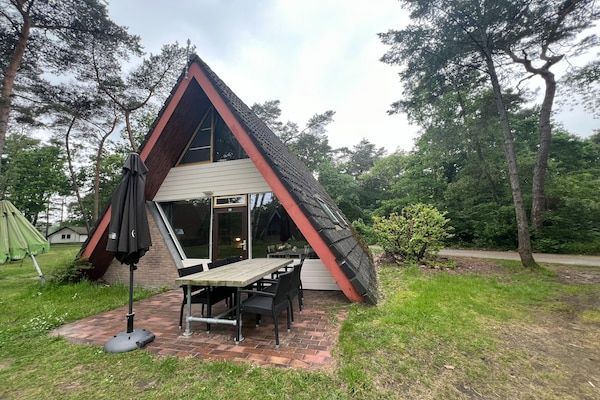 Buitenkant - Charmant vakantiehuis met wifi in Stramproy (5)
