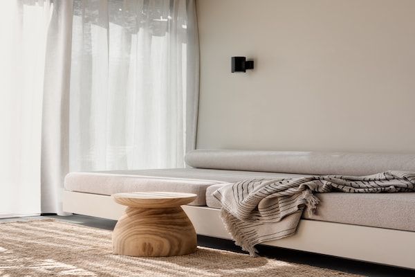 Woonkamer - Lodge in Nederland met Luxe Terras in Zeewolde (4)