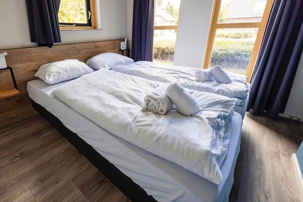 Slaapkamer - Bosvilla nabij Nijmegen in Ewijk (5)