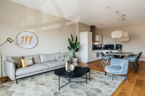 Woonkamer - Havenretraite, Scheveningen in Scheveningen (2)