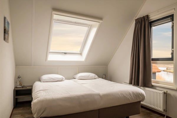 Slaapkamer - Vakantiehuis in Langelille voor gezinnen in Langelille (3)
