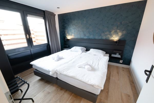 Slaapkamer - Vakantiehuis in Zevenhuizen met Sauna in Zevenhuizen (3)