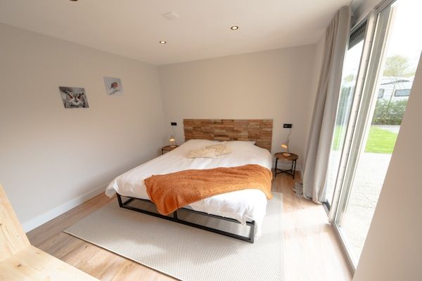 Slaapkamer - Vakantiehuis in Zevenhuizen met Sauna in Zevenhuizen (4)