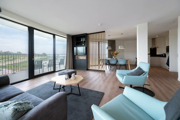 Buitenkant - Appartement in Breskens met balkon in Breskens (3)