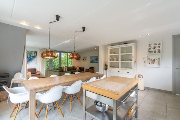 Eetkamer - Vakantiehuis bij Groote Keeten Strand in Callantsoog (3)
