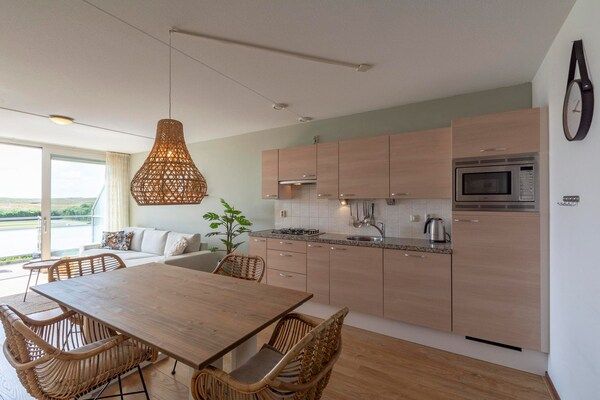 Keuken - Appartement in Groote Keeten bij Strand in Groote Keeten (5)