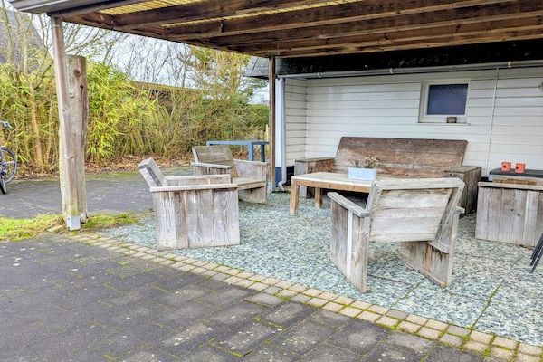 Terras - Zonovergoten vakantiehuis aan zee in Breskens (5)