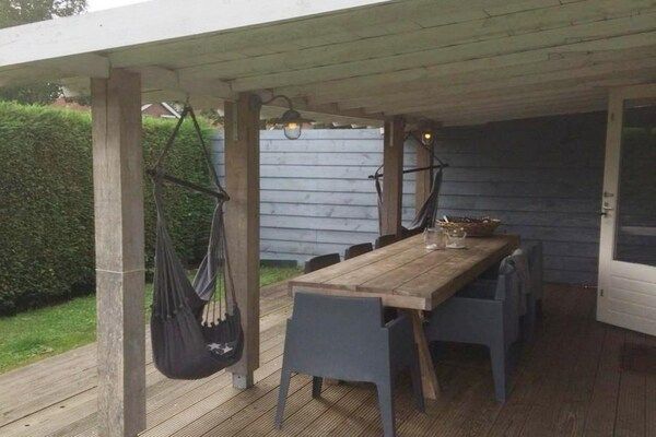 Terras - Duinrooswoning met terras in Breskens (5)