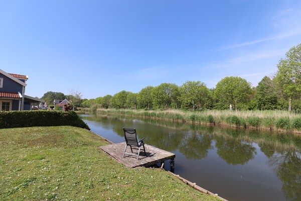 Uitzicht - Bungalow aan het water in Zuytland Buiten in Simonshaven (3)