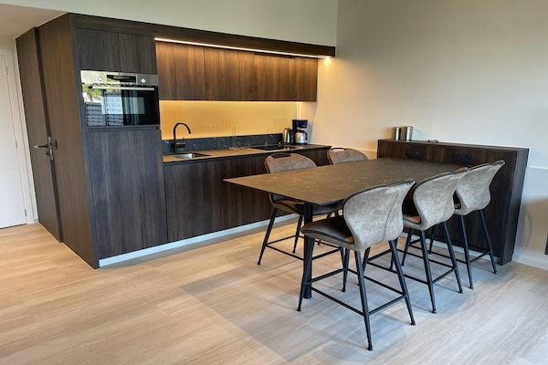 Keuken - Appartement in Groede bij het Strand in Groede (3)
