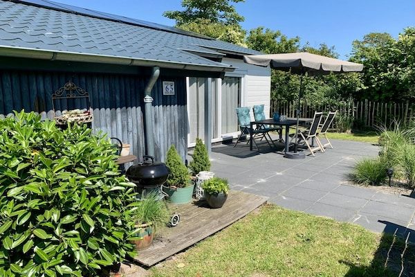 Buitenkant - Bungalow voor 4 personen met terras op het zuiden in Sint Maartenszee (5)