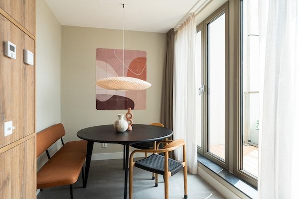 Eetkamer - 3-slaapkamer vakantiehuis in Den Haag in Den  Haag (3)