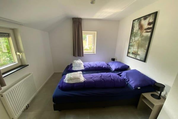 Slaapkamer - Comfortabele en toegankelijke villa voor 8p in Otterlo (5)