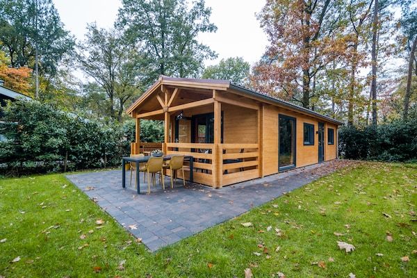 4-persoons wellness lodge in Markelo - Foto 2 van 31