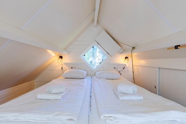 Slaapkamer - Vakantiehuis in Domburg bij het Strand in Domburg (3)