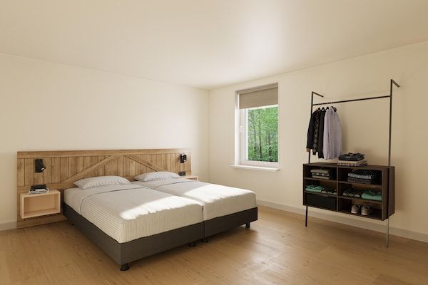 Slaapkamer - Groepsretraite in Drenthe Bliss, Gasselte in TA Gasselte (4)