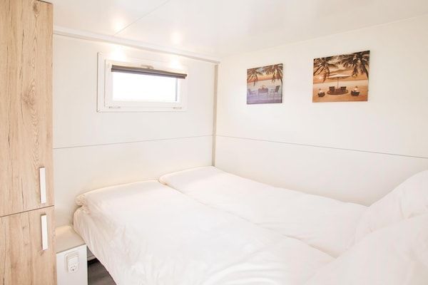 Slaapkamer - Havenlodge voor 4 - 6 personen in Amsterdam (4)