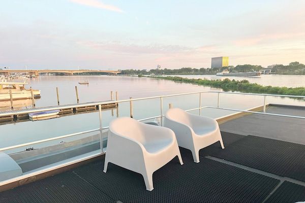 Terras - Havenlodge voor 4 - 6 personen in Amsterdam (2)