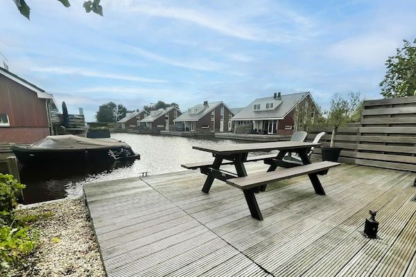 Terras - Appartement aan het meer Uitgeest voor 6 personen in Uitgeest (5)