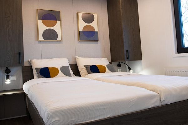 Slaapkamer - In Colorado geïnspireerd vakantiehuisje voor 6 personen in Slagharen in Slagharen (4)