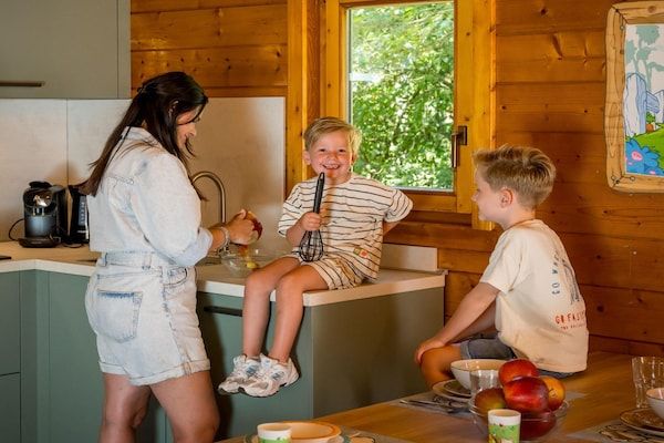 Keuken - Familielodge in Hoogerheide in Hoogerheide (4)