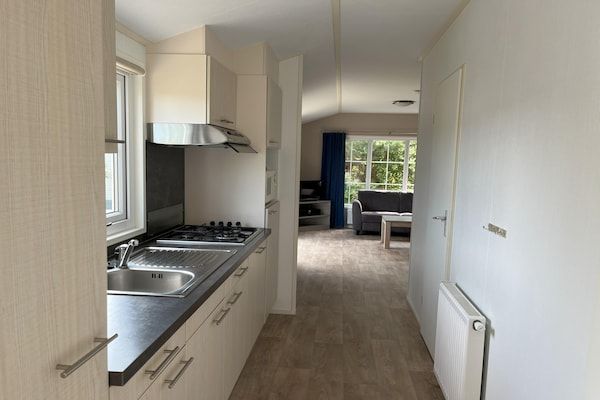 Keuken - Fijne Villetta op waddeneiland Texel in Den Burg (3)